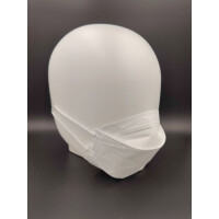 Premium FFP2 Masken - Fish-Form 3D  - wei&szlig;
