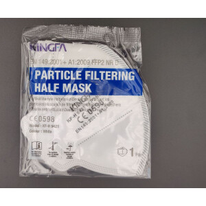 KINGFA FFP2 Maske  NR D - weiß - 10er Packung