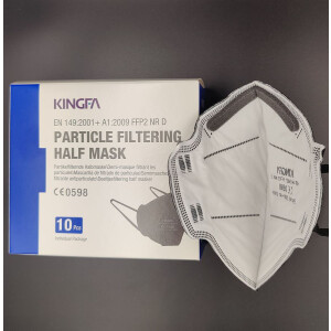 KINGFA FFP2 Maske NR D - schwarz - 10er Packung